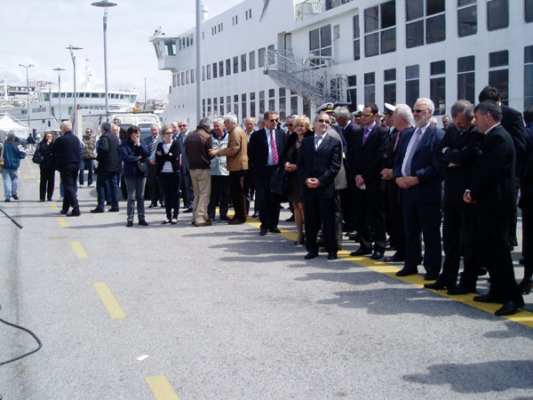 2010. 04. 14. - Prvi Hrvatski školski brod   Kraljica mora uplovio u Split